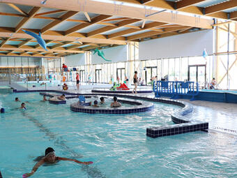 L'olympide centre aquatique : espace aquatique L'olympide centre aquatique : espace aquatique